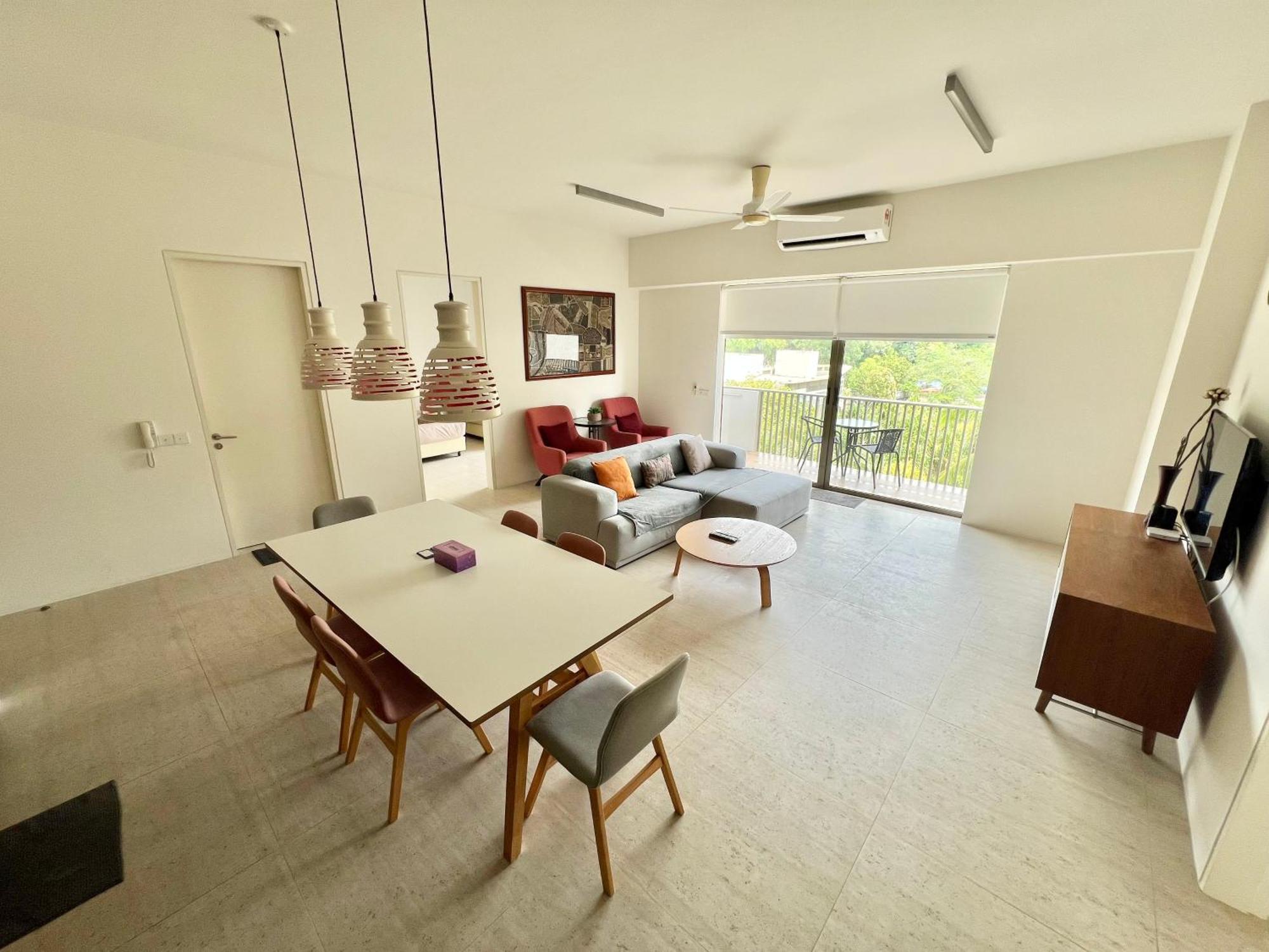Ferienwohnung By The Sea, Penang Batu Feringgi Exterior foto